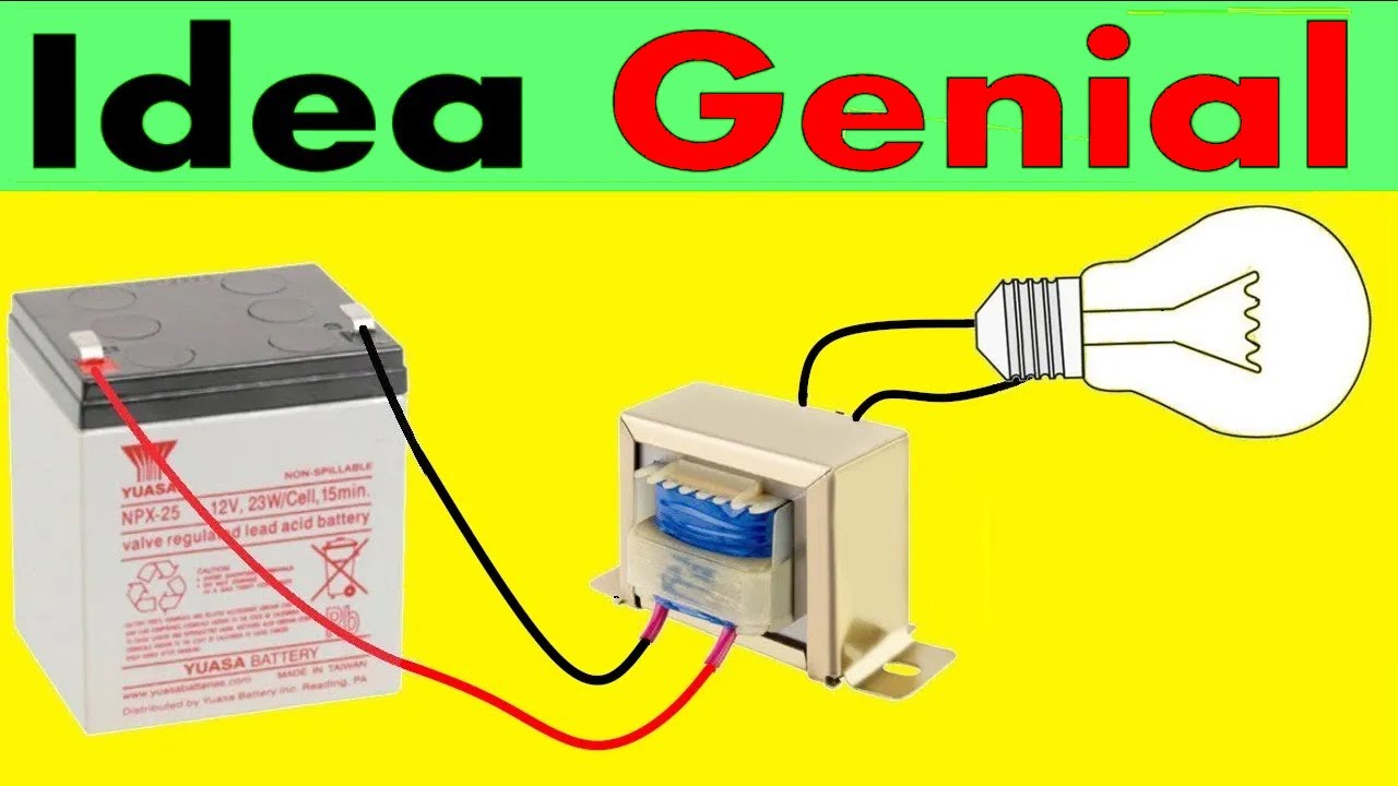 Como hacer un inversor de voltaje con solo tres elementos!