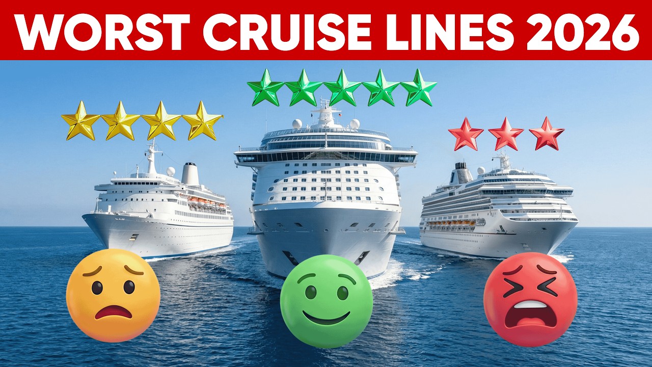 9 Worst Cruise Lines To Avoid In 2026 (Exposed)