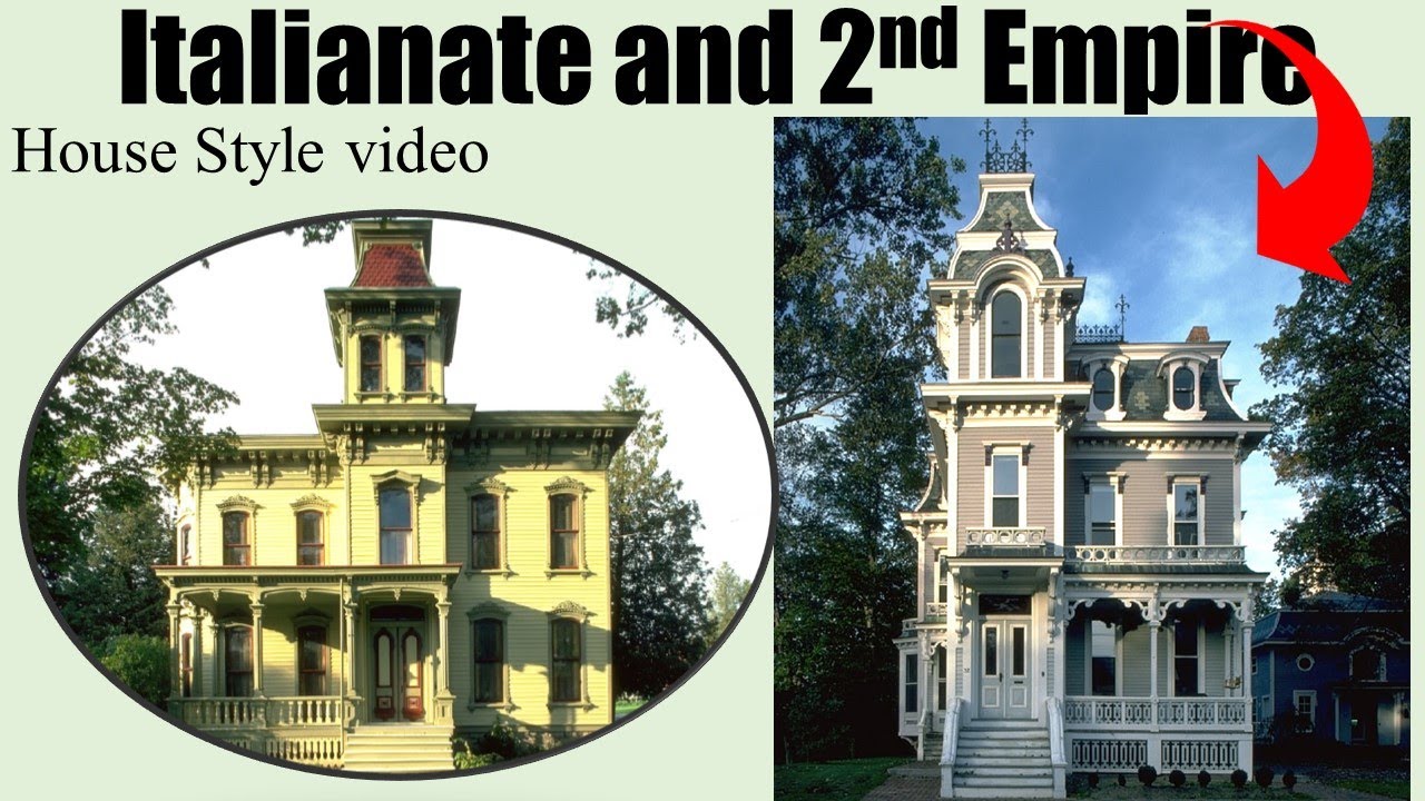 Italianate and 2nd Empire styles: An overview of these 2 important Victorian styles.