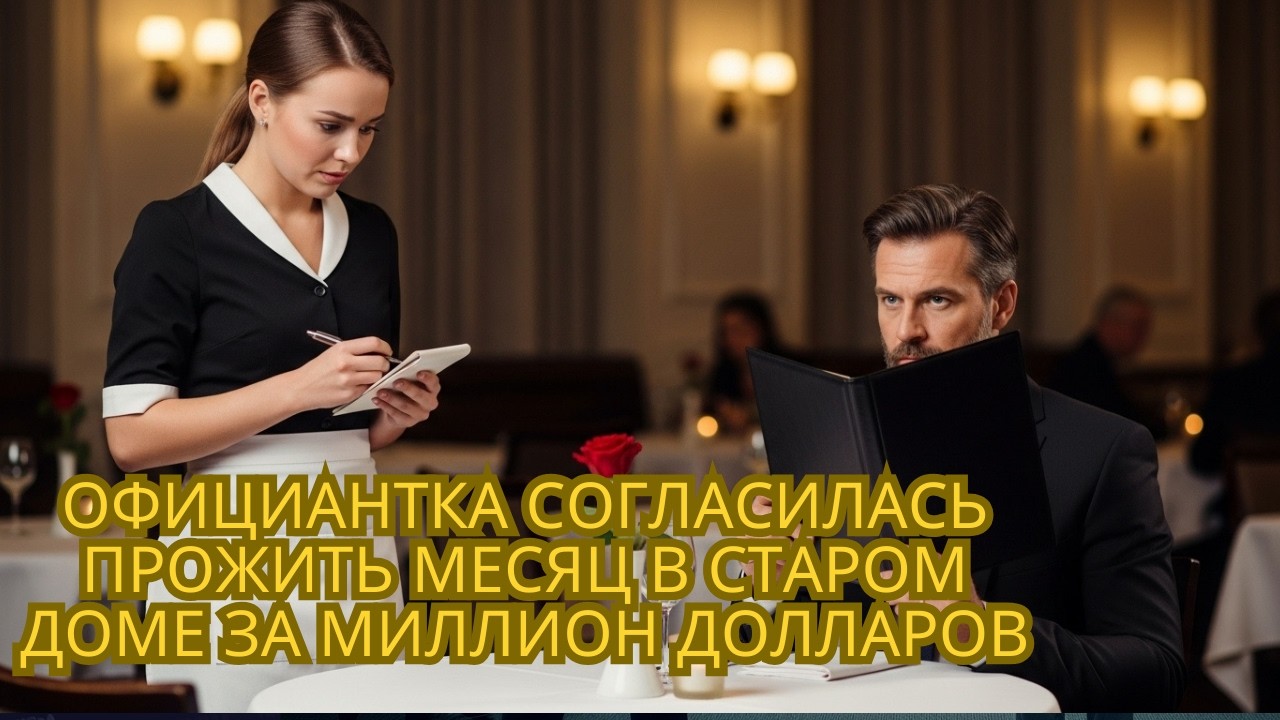 Официантка согласилась прожить месяц в старом доме за миллион долларов