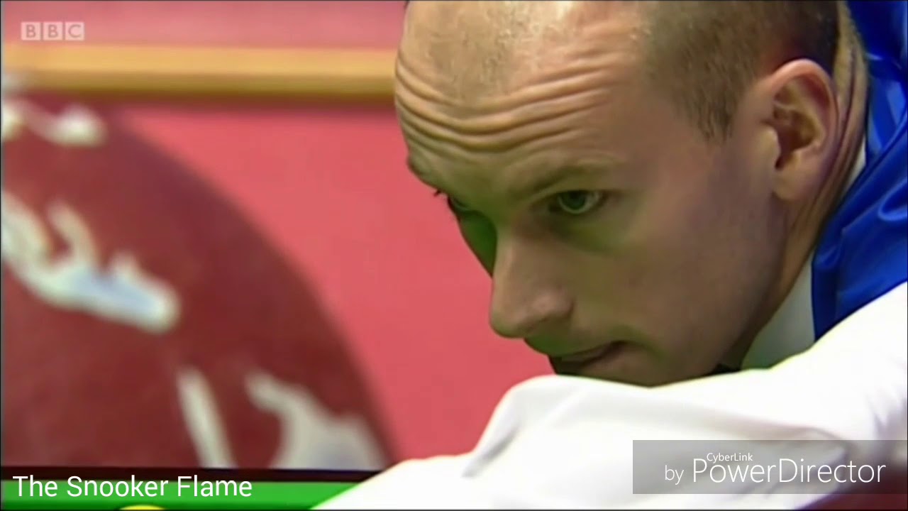 Peter Ebdon's brave pink to stay in the match vs Matthew Stevens - 2002 WSC SF