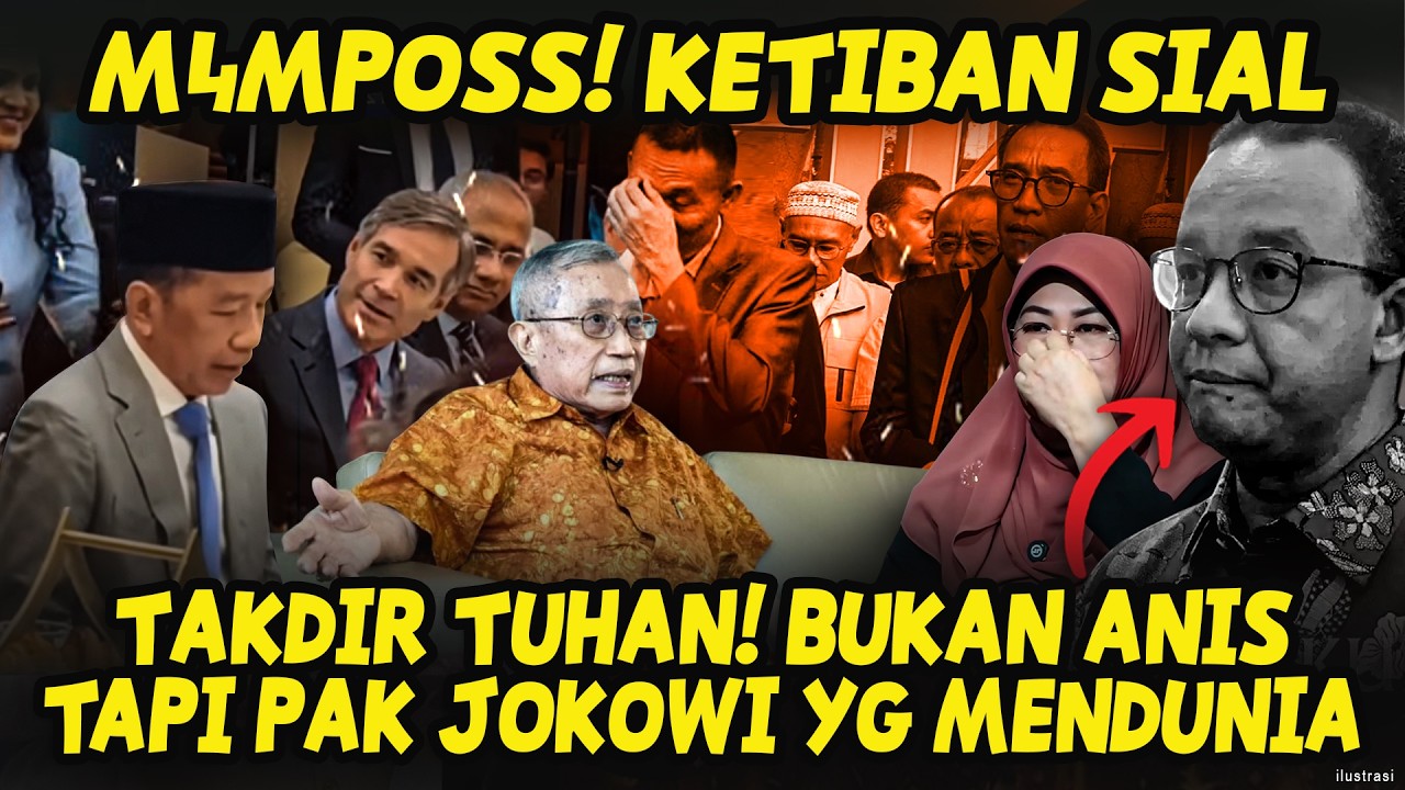 ANAK ABAH ‘NANGIS KELOJOTAN’🤣BUKAN ANIES, TAPI JOKOWI YANG DIUNDANG “DUNIA”🤣👋