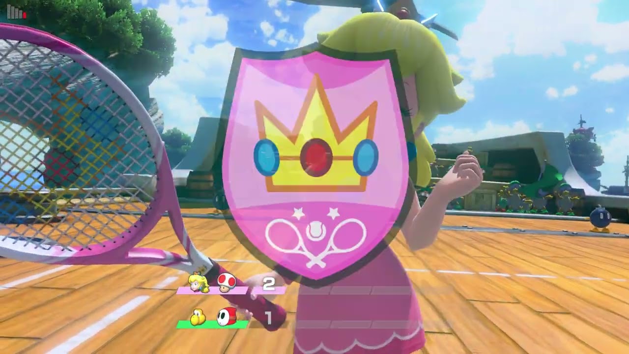 Mario Tennis Aces - Simple doubles casuals w/ Angie, Igney, さくチル (sakuchil), Derby