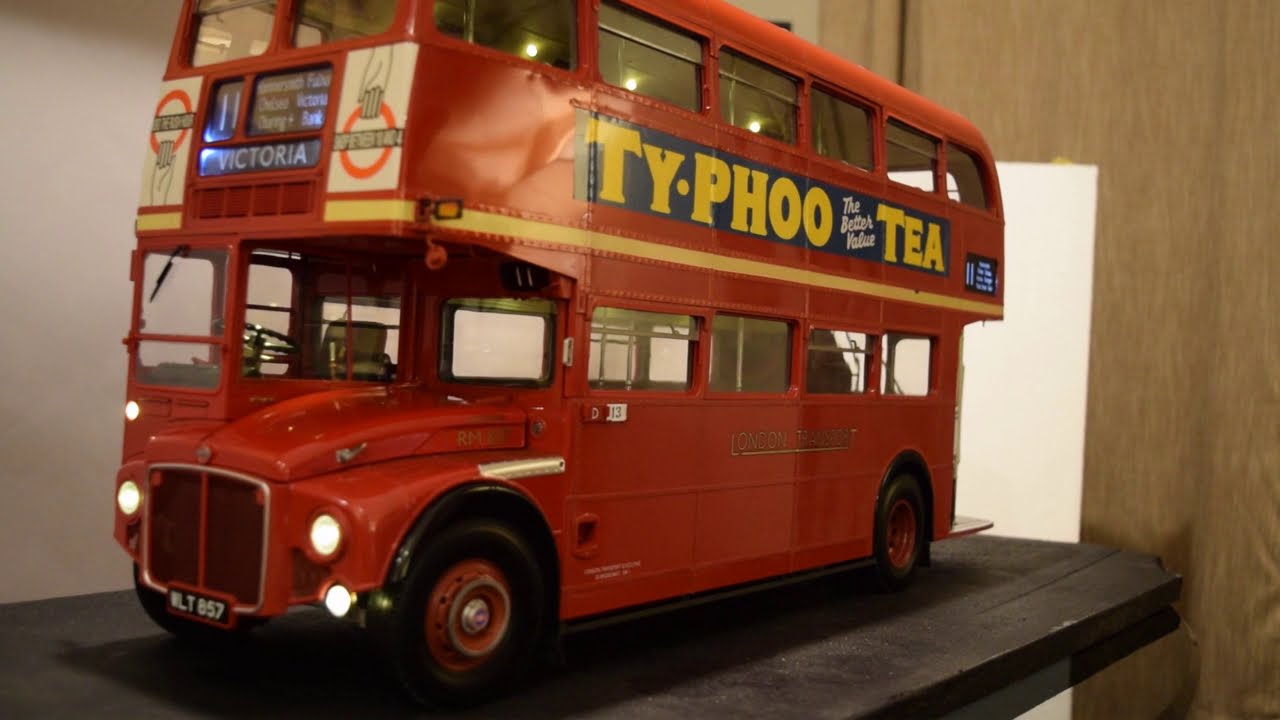 The Routemaster 1/12 scale by Hachette partworks.
