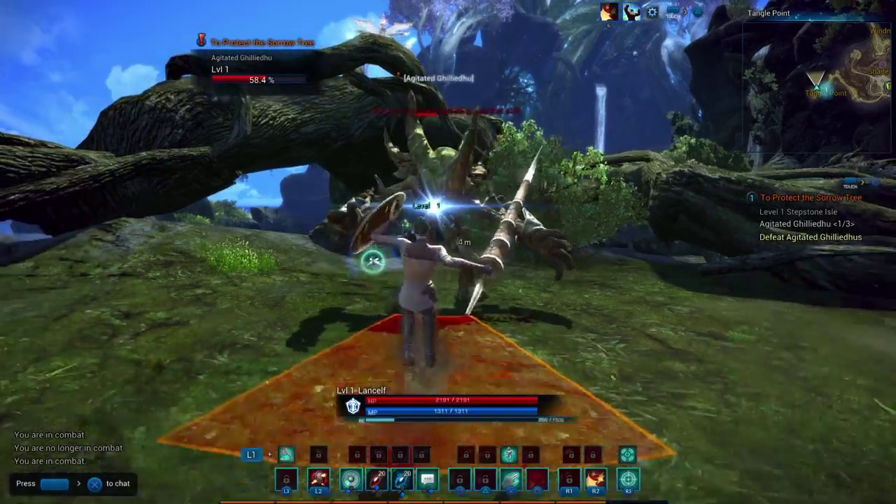 Tera open beta ps4 (Lancer gamepaly) #9