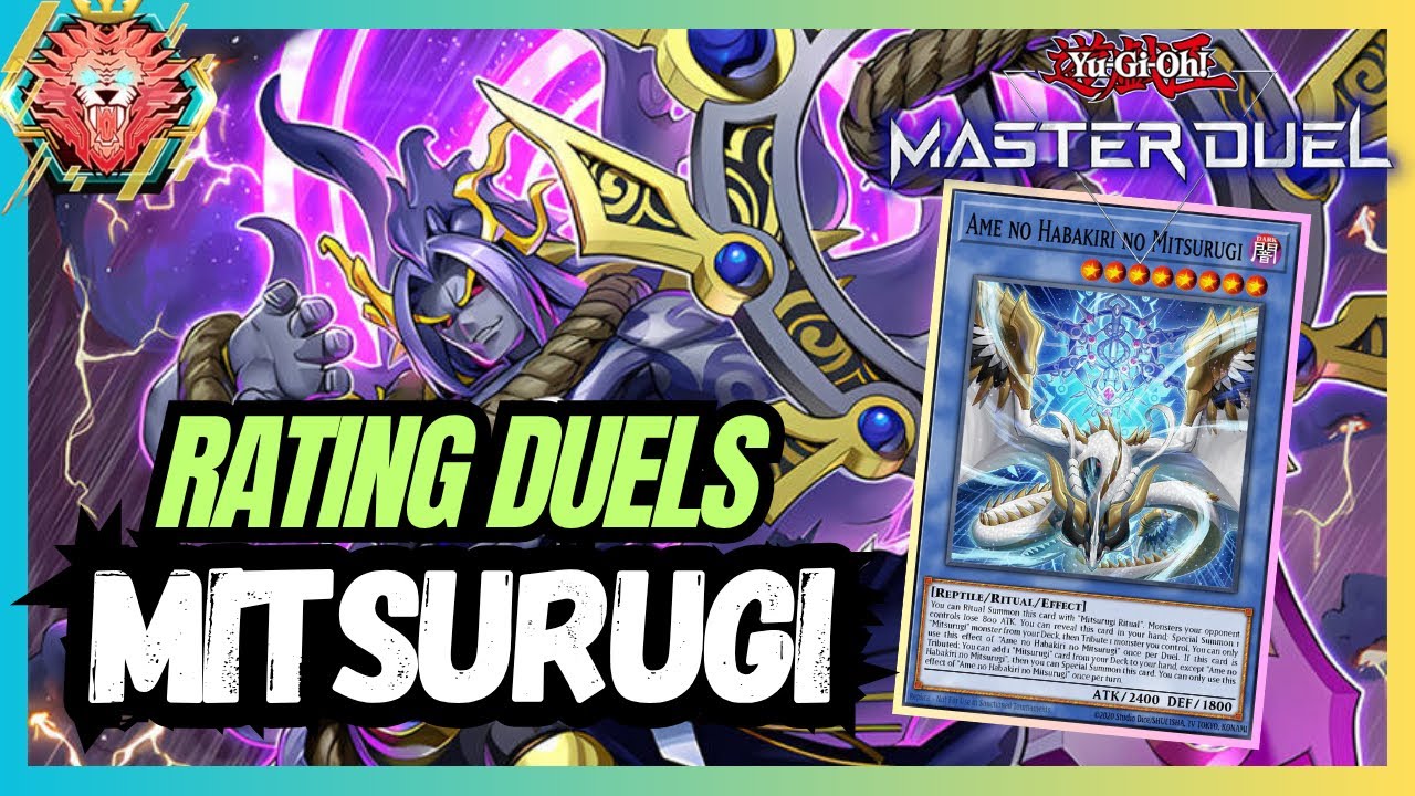 Pure Mitsurugi - Top 50% Rating Duels - Season 46 [Yu-Gi-Oh! Master Duel]