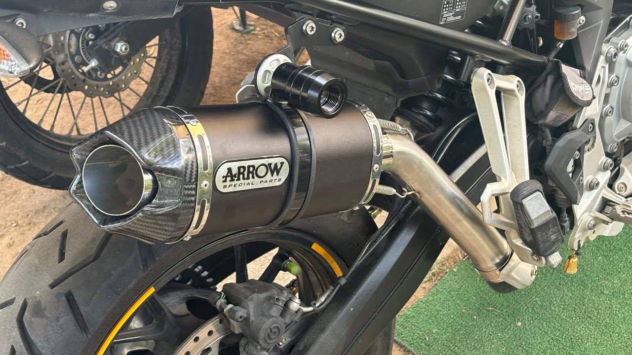 Comparativa escape Akrapovic vs Arrow en BMW GS 750