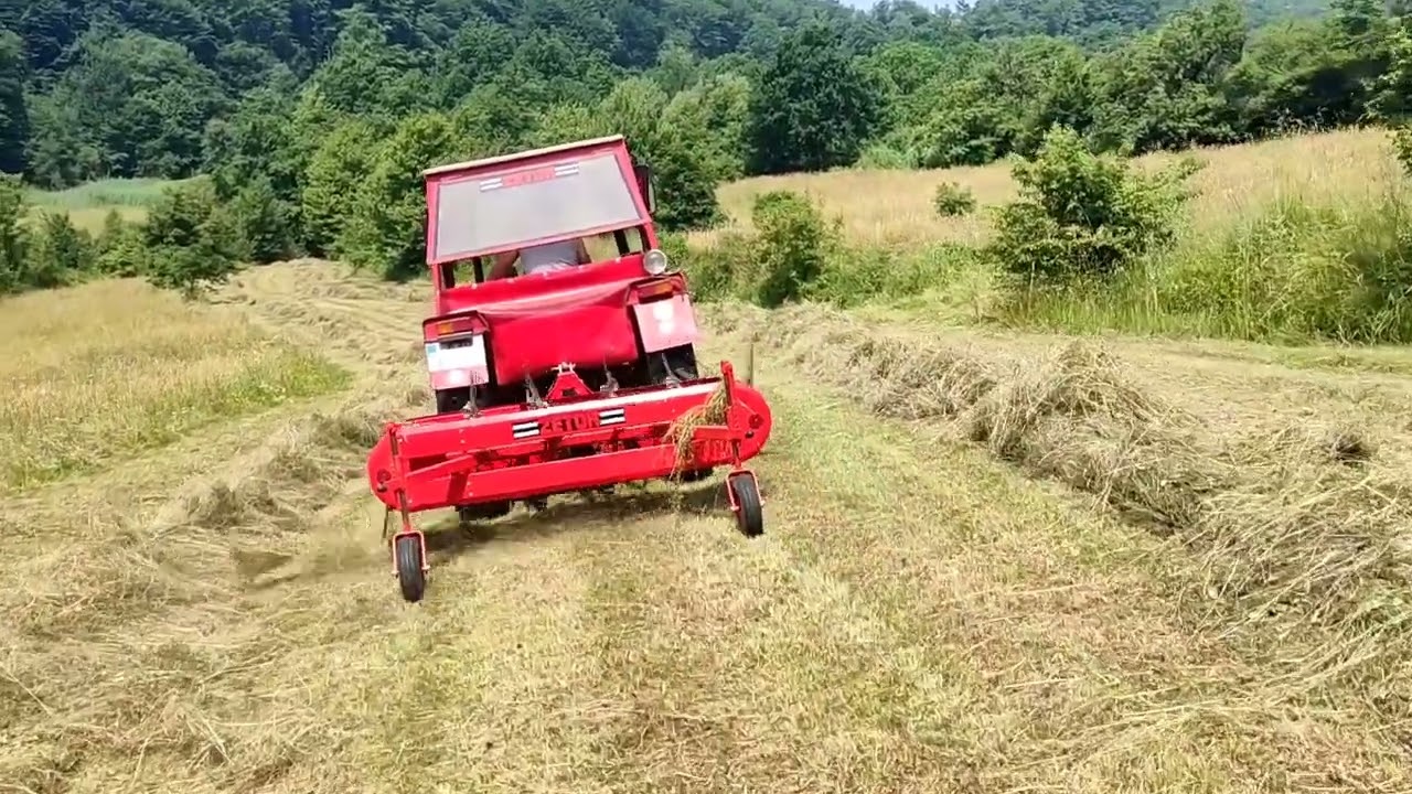 Zetor 4911- Grablje sip