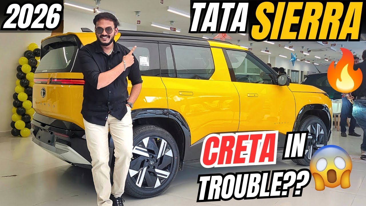 Мини-Defender 😱🔥 Новая модель Tata Sierra 2026 года 🔥 Топовая модель Tata Sierra 2025 года 🔥 Sier...