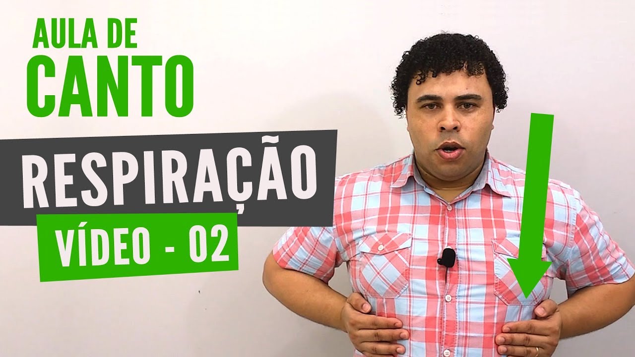 AULA DE CANTO - RESPIRAÇÃO INTERCOSTAL - VÍDEO 2 DE 3