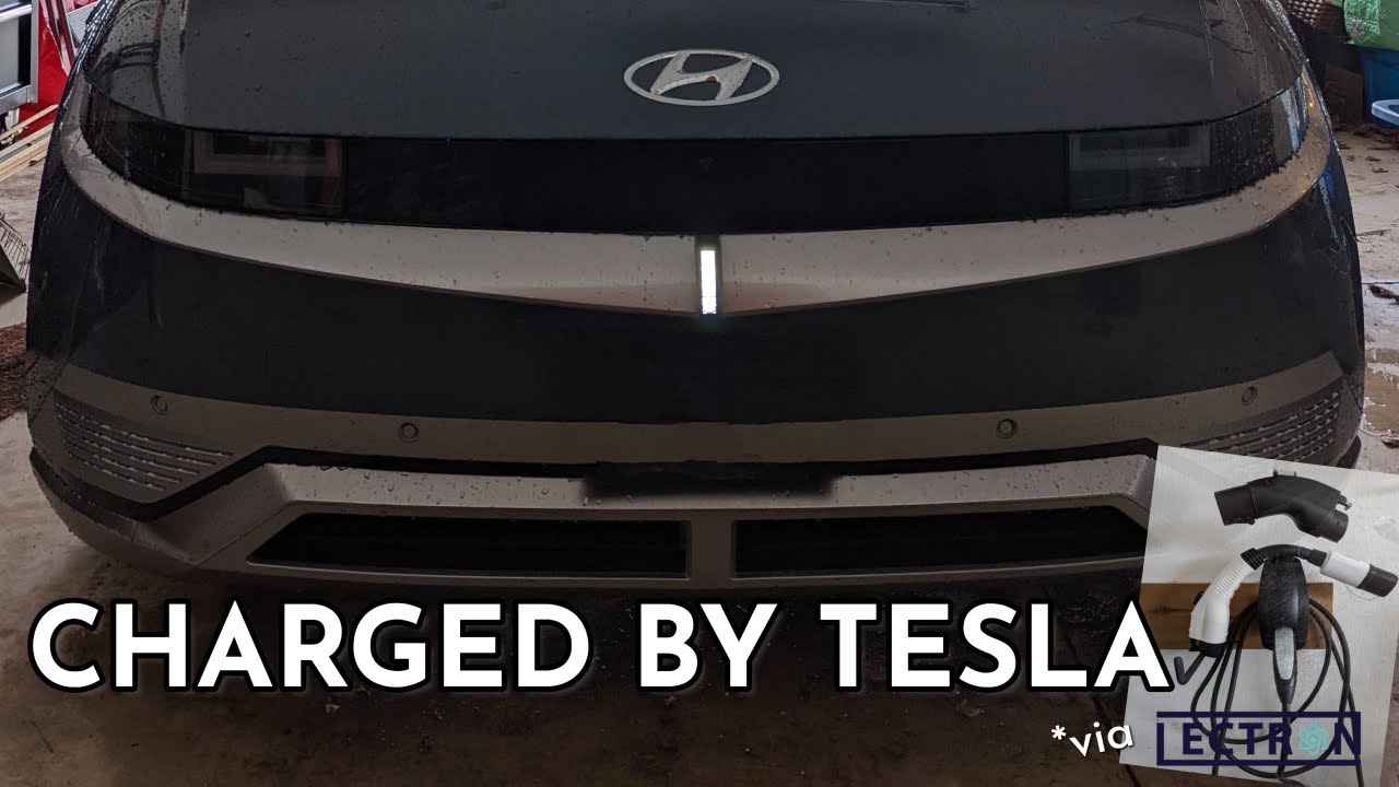 Testing Lectron EV Products w/ Hyundai IONIQ 5 + Model 3: Tesla-to-J1772 48 Amp Adapter + Wall Mount