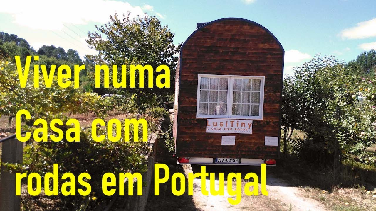 TINY HOUSE TOUR Portugal - Visita à original Tiny house Portuguesa - Lusi Tiny