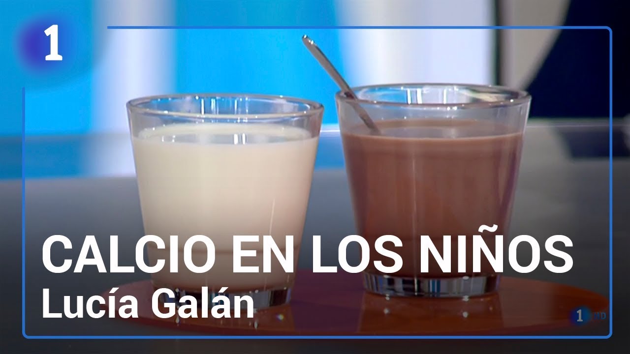 ¿Cuánto calcio deben tomar nuestros hijos? | Lucía Galán en 'Saber Vivir'