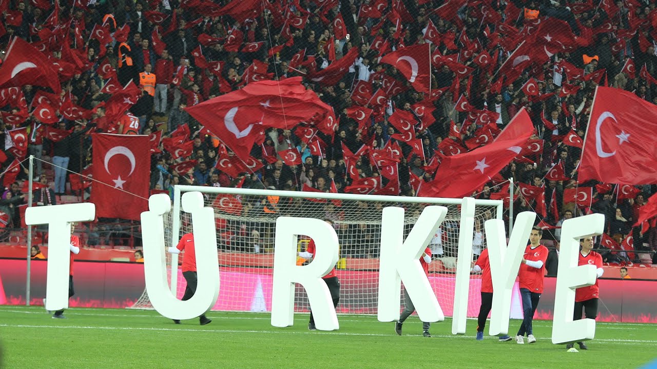 Turkiye 2-0 Fransa Maç Sonu Coşku 4K! (Fransa tribününden)