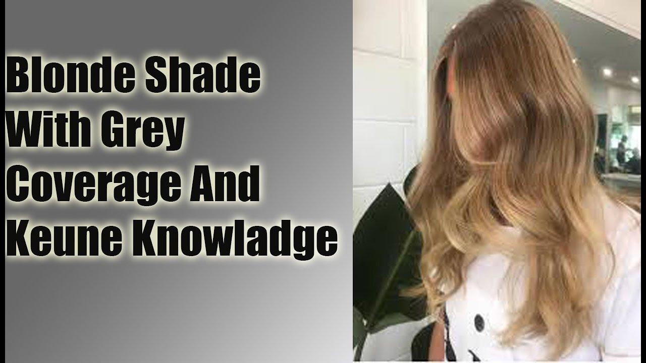 Kashees Blonde Shade With Grey Coverage Keune Brand Part 3