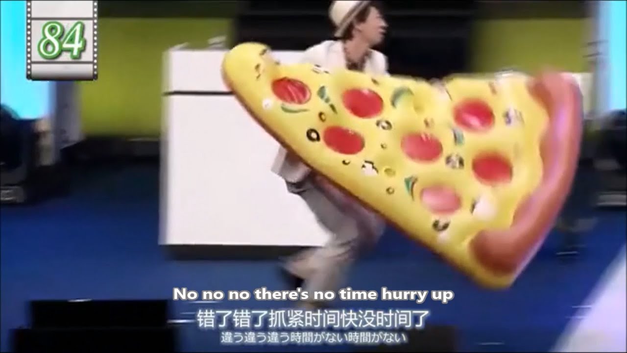 [ENG] Kimura Ryohei stacking pizza