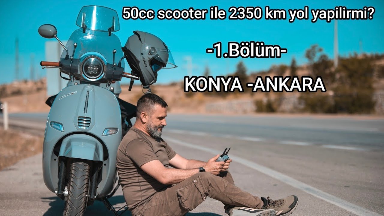 50cc scooter ile 2350 km yol yapilir mi?