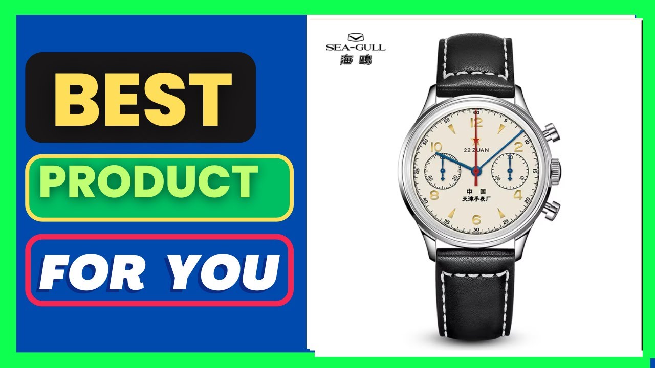 Seagull 1963 70th Anniversary Reissue Edition 37.2mm Chronograph Men Manual