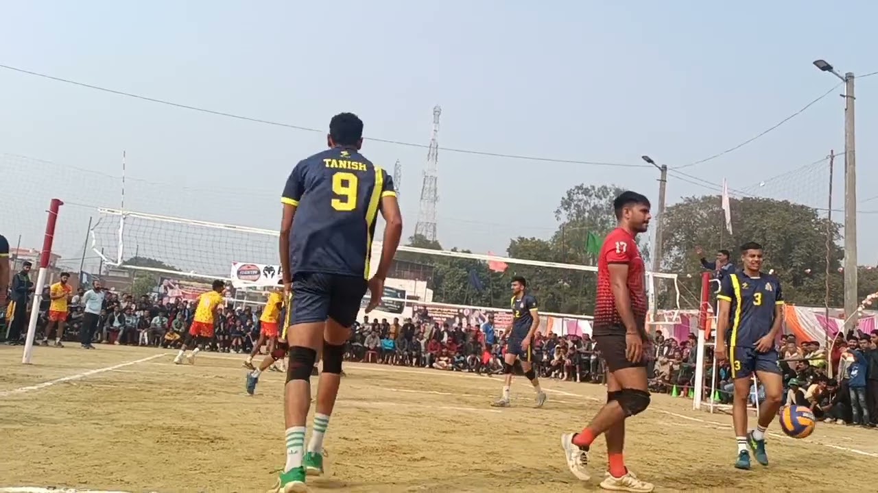 2nd Set U.P. Police 🚓 V/S N.E.R. Railway 🚂🚃 Gorakhpur 72nd U.P. State Senior Volleyball Championship