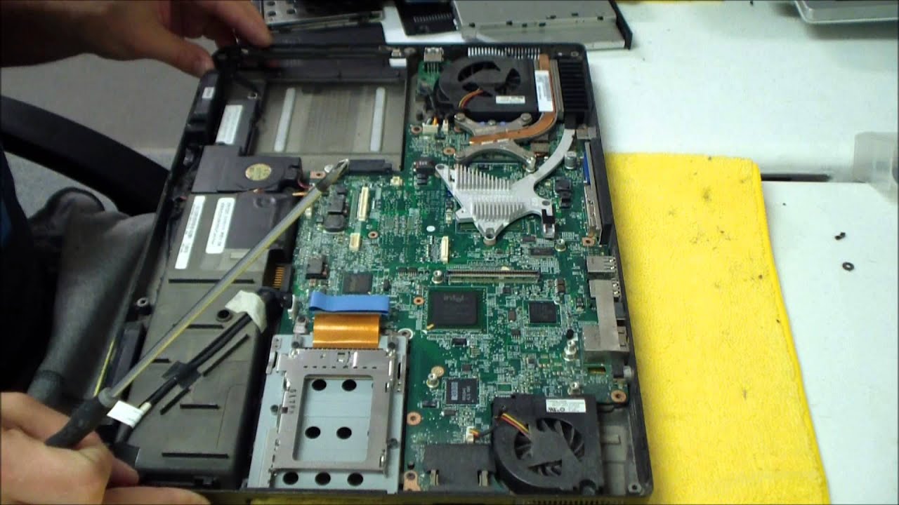 Dell Inspiron 9300 AC DC Power Jack Repair
