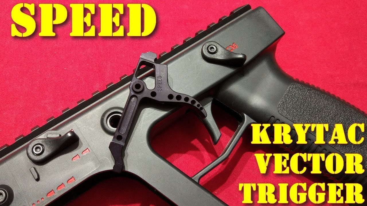 Airsoft - Krytac Vector speed trigger [French]