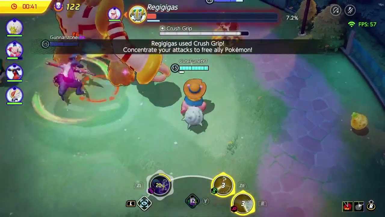 My first win in Pokemon Unite Boss Rush Mode! I love this mode!