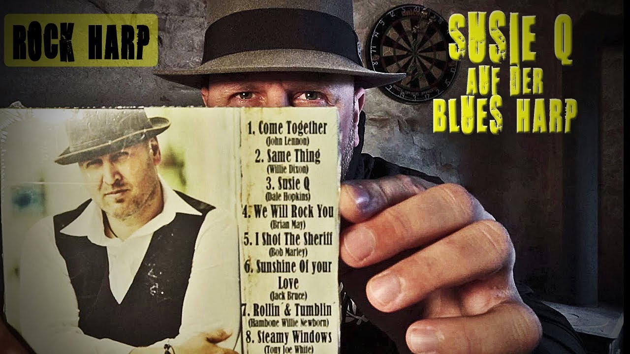 Bluesharp (Mundharmonika) lernen #30 Susie Q, ein Classic Rock Song auf der Bluesharp.