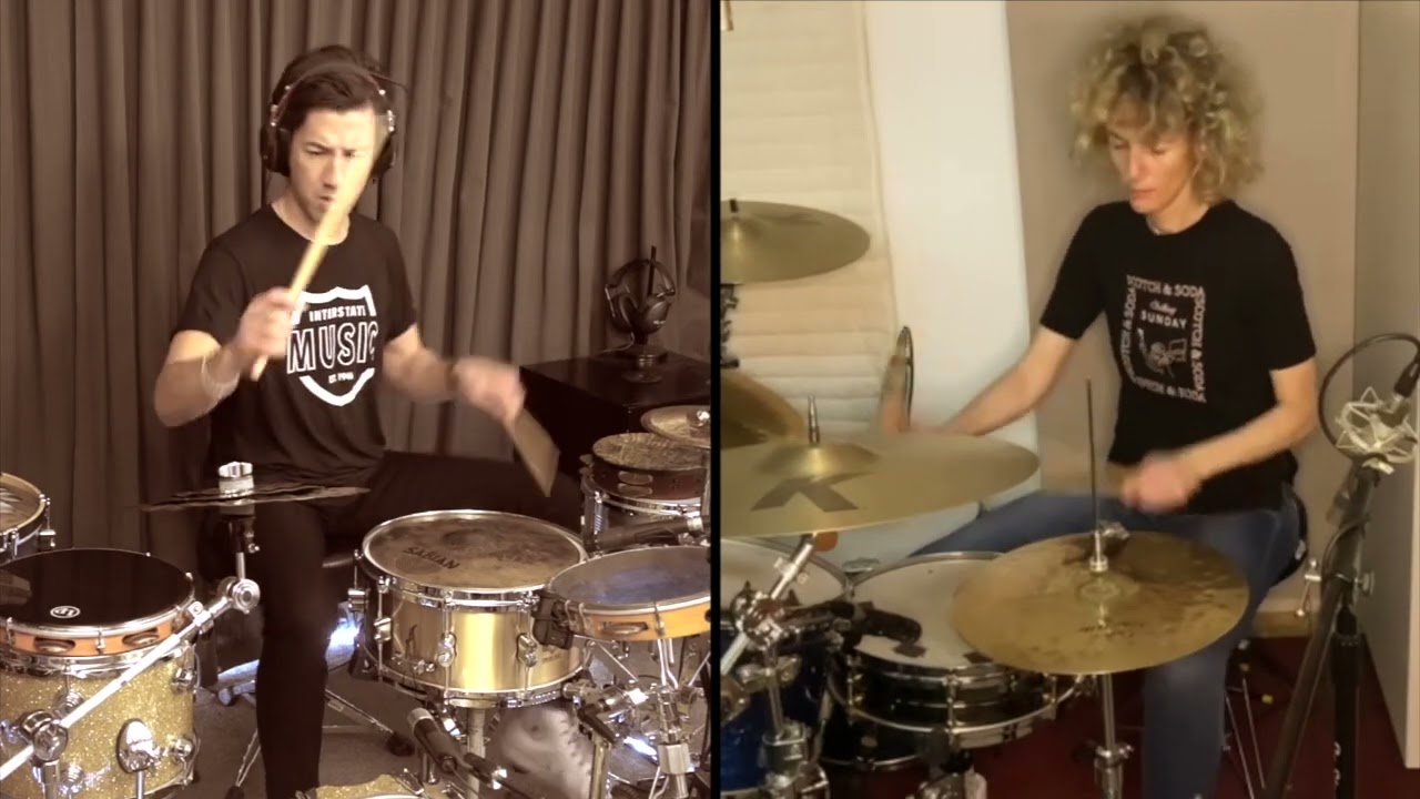 DrummerPlusDrummer: Brendan Buckley & Karen Teperberg (2/21/22)