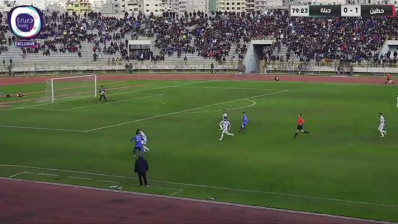 صدى الرياضة || ملخص لقاء حطين و ضيفه جبلة وذلك في الجولة 16 للدوري السوري الممتاز بكرة القدم .