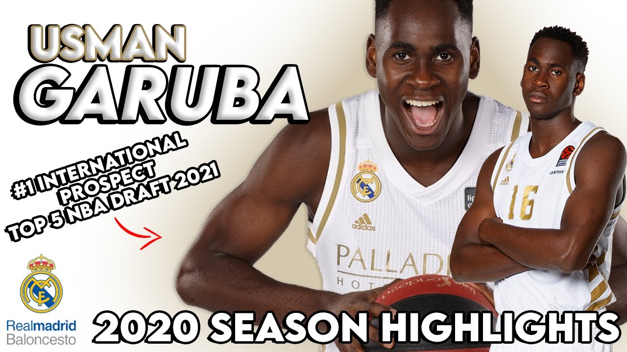 Usman Garuba 2019-2020 Season Highlights Real Madrid - #1 International Prospect NBA Draft 2021