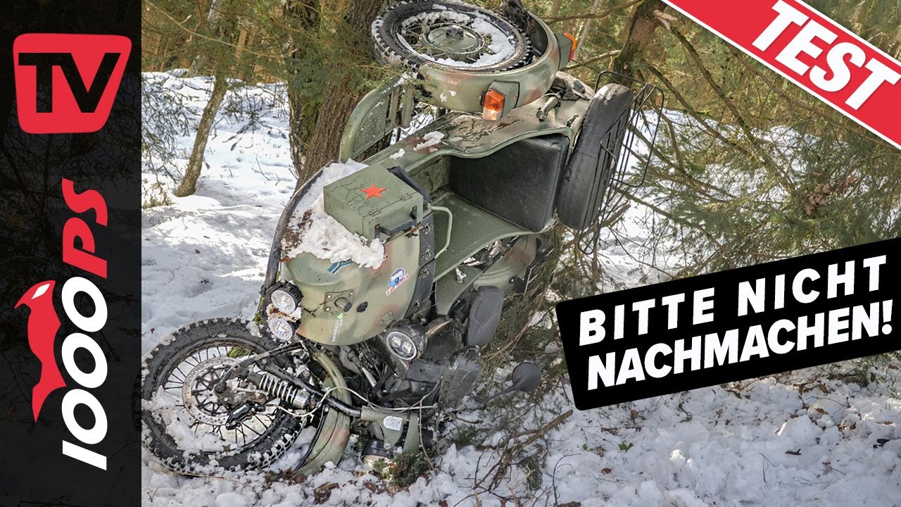Motorradgespann im Abgrund! Extrem-Test der Ural Ranger 750 mit Beiwagen