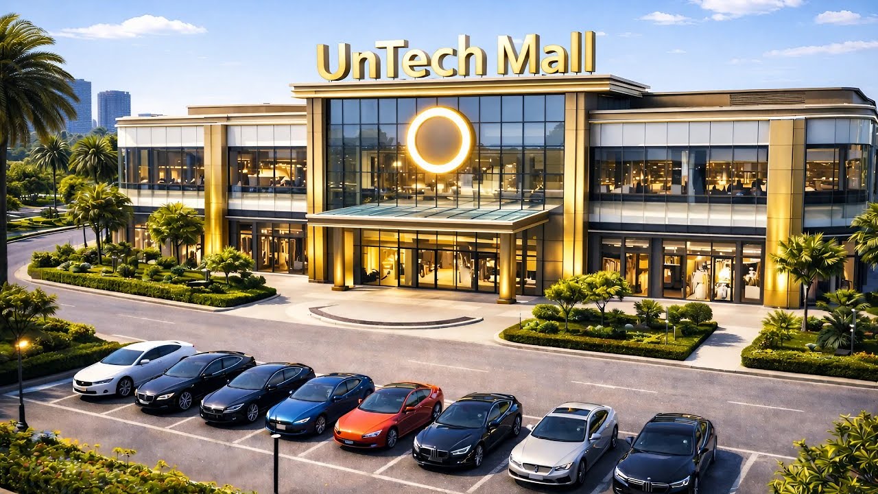 I BUILDT MAGA MALL | MALL SIMULATOR | GAMEALAY