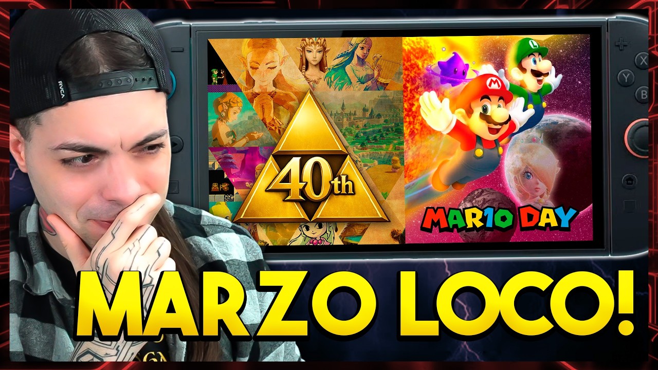 🚨 MARZO HISTÓRICO para Switch 2: ¿Mario 3D y Zelda 40º?