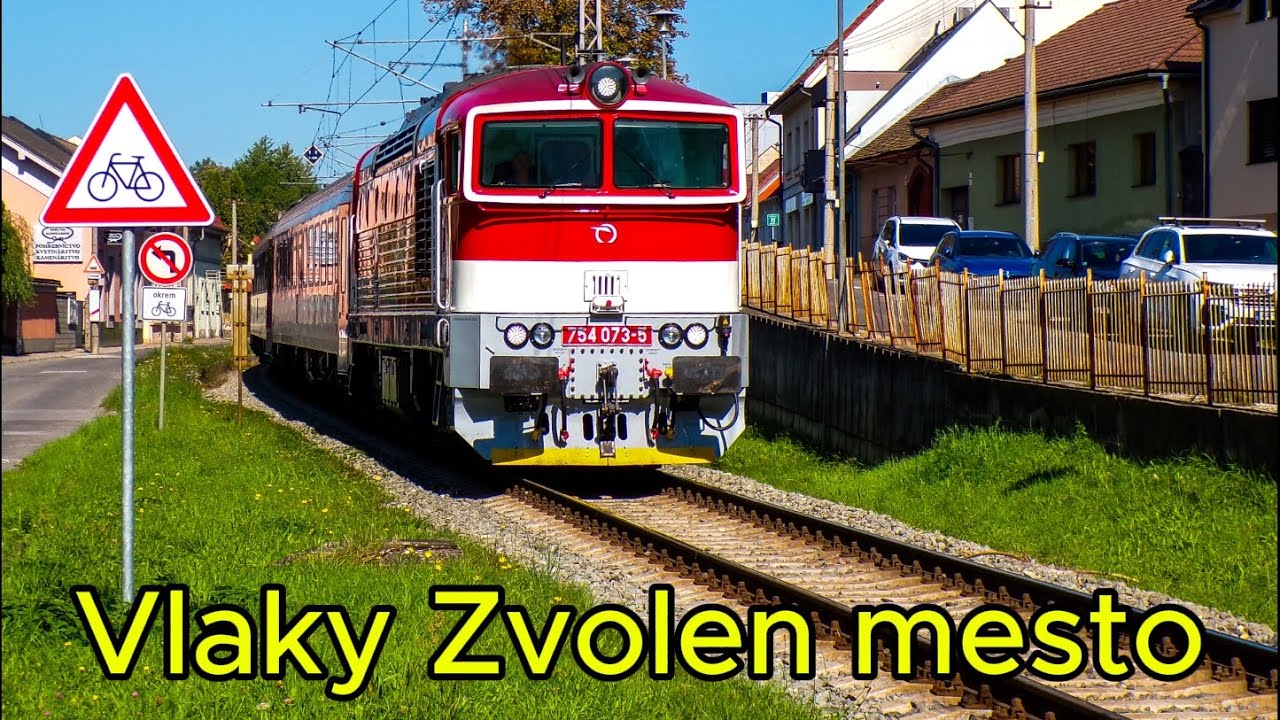 Vlaky Zvolen mesto. (20.9.2025)