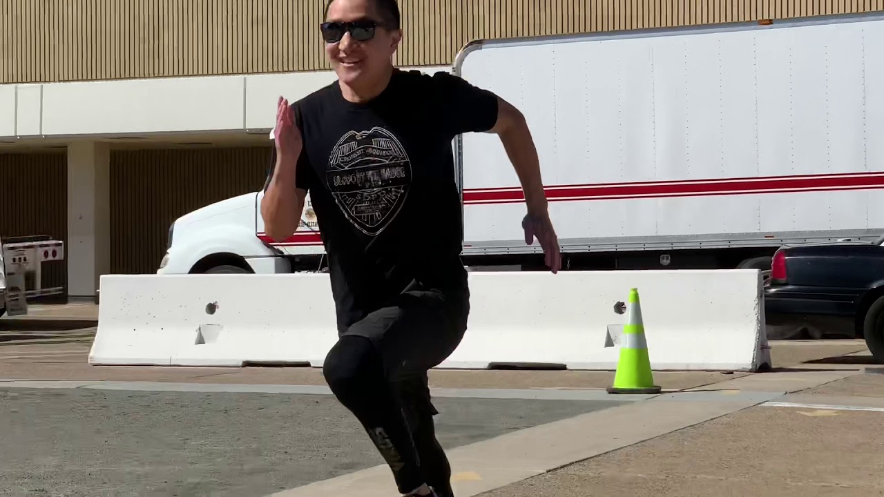 SDPD Obstacle course fun!