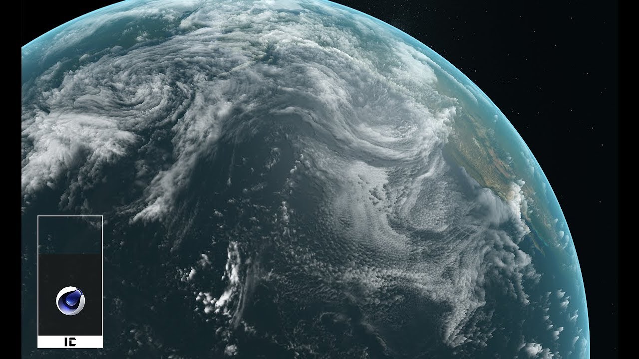 Cinema 4D Realistic Earth in 4 minutes | Tutorial