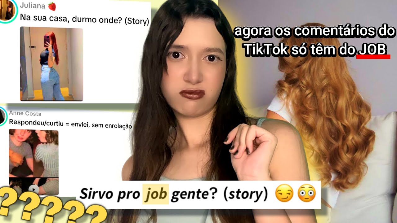 os COMENTÁRIOS do TIKTOK estão fora de CONTROLE