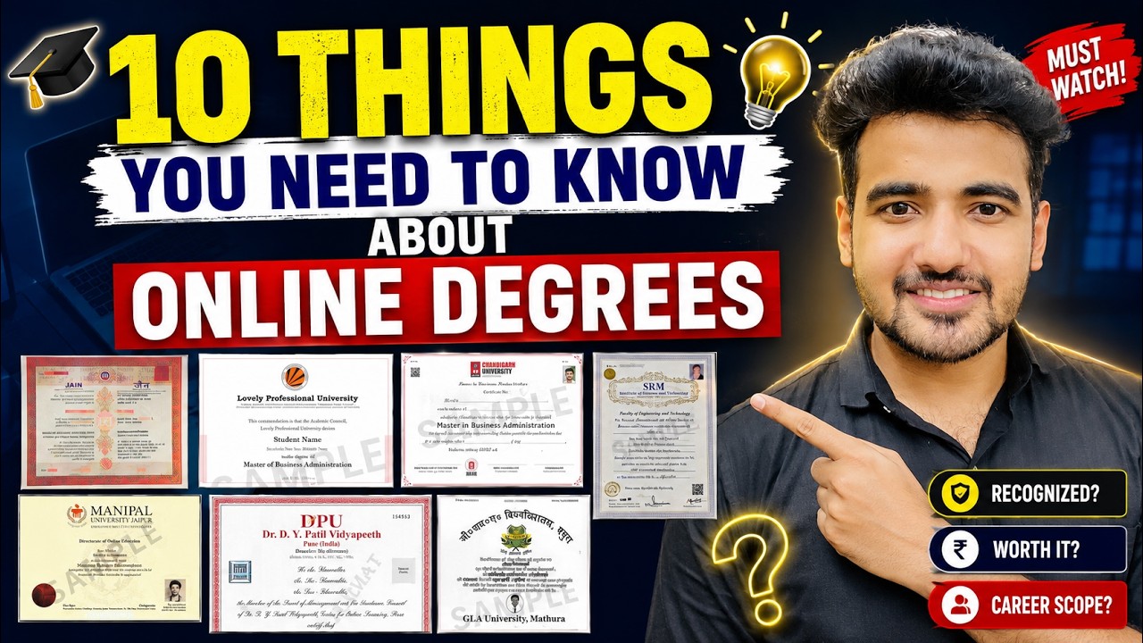 10 Things You MUST Know Before Getting an Online Degree (The Truth)