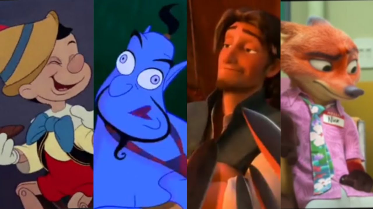 1 SEGUNDO DE CADA PELÍCULA DE Walt Disney Animation Studios | Español Latino