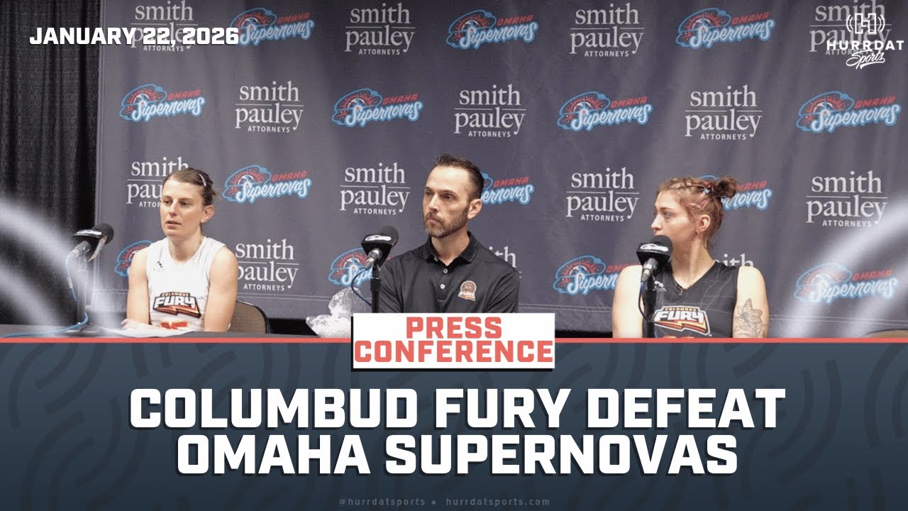 Columbus Fury Defeat The Omaha Supernovas | Columbus Fury Press Conference