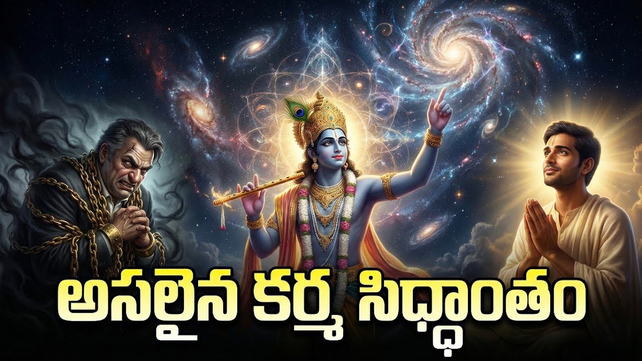 అసలైన కర్మ సిద్ధాంతం ఇదే! 🕉️ | Karma is Not Punishment | Telugu Life Lessons