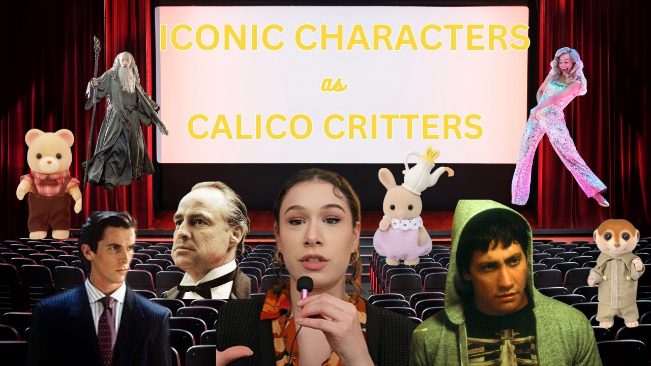 Iconic Movie Characters as Calico Critters