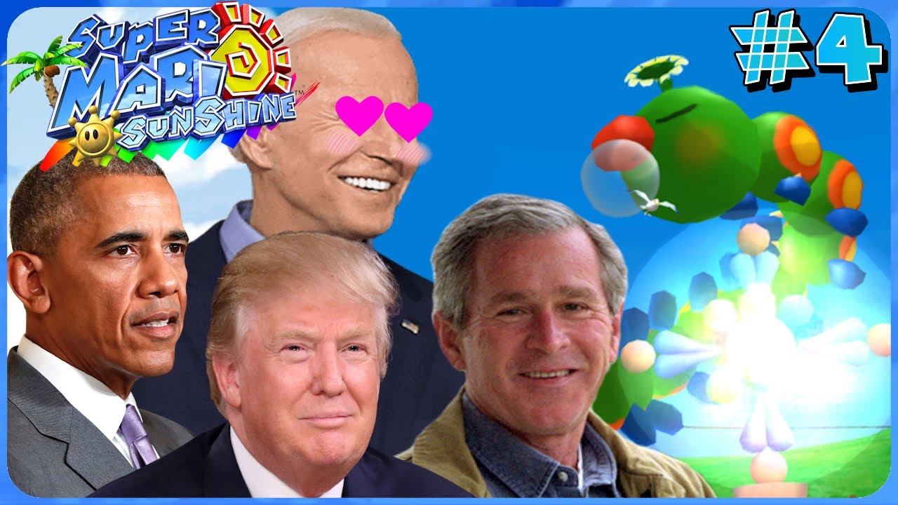 Presidents Play Super Mario Sunshine [Episode 4]