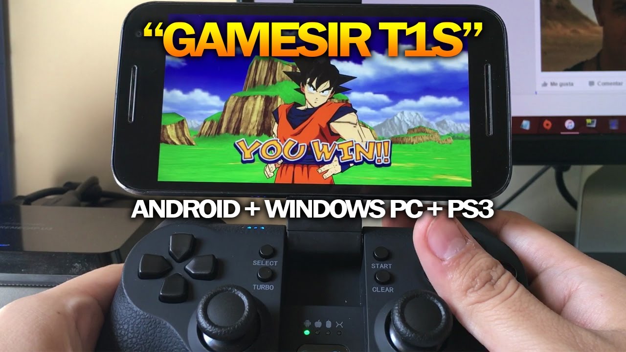 GAMESIR T1S REVIEW EN ESPAÑOL GAMEPAD ANDROID +WINDOWS PC +PS3