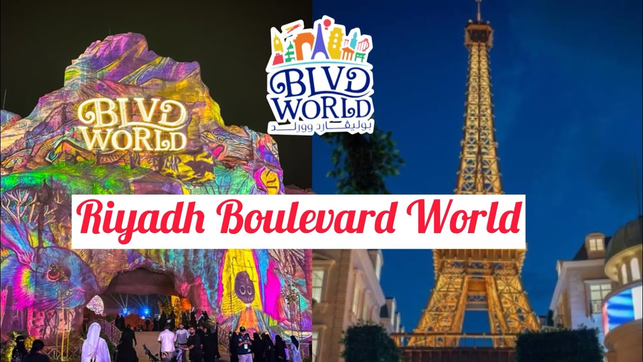 Tour of the $200M Boulevard World Riyadh | Riyadh Walking Tour | Riyadh 4K