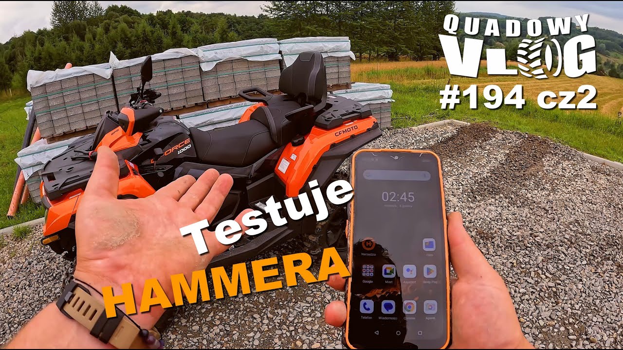 #194 cz2 - Offroadowy Test Hammer Iron V cz.2 Spaliłem sprzęgło w RAPTORZE🔥 Cf Moto 1000