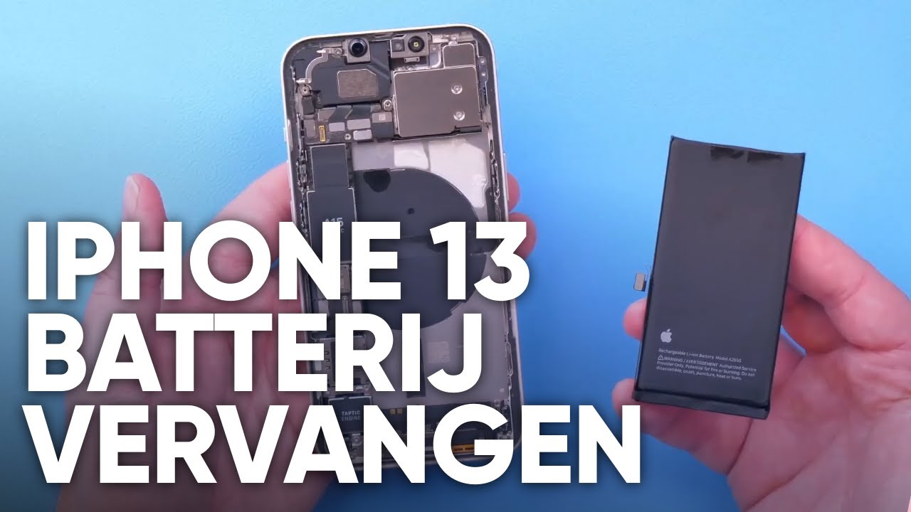 iPhone 13 batterij vervangen - Fixje.nl