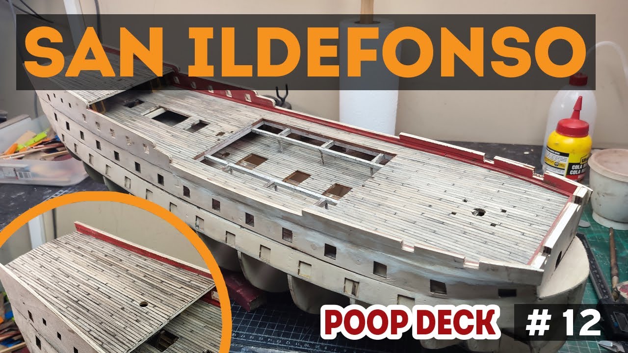 Building the model ship San Ildefonso from Occre 12