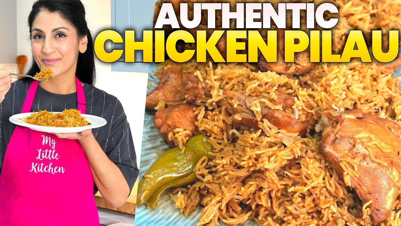 My PERFECT Chicken Pilau (Fluffy Rice, Every Time)