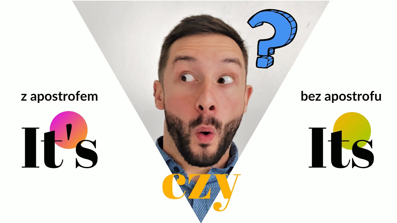 It's czy its? Prosty sposób na angielskie słowa z apostrofem i bez apostrofu